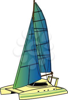 Catamaran Clipart