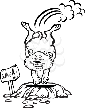 Groundhog Clipart