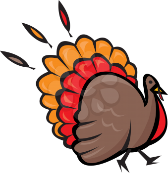 Turkeyrunningcolor Clipart