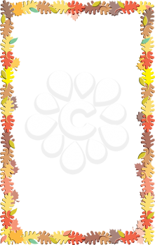 Fallleavesframecolor Clipart