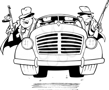 Gangsters Clipart