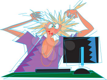 Frazzled Clipart