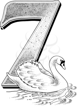 Swans Clipart