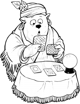 Groundhogfortune0302 Clipart