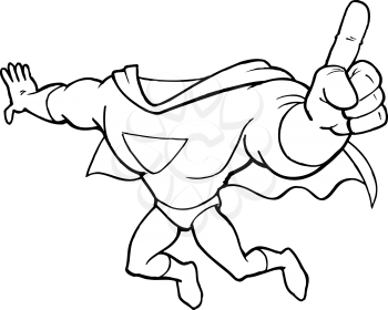 Superheroes Clipart