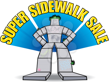 Sidewalksale Clipart