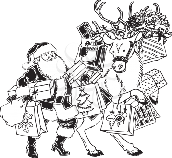 Reindeers Clipart