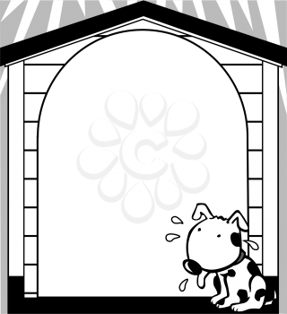 Doghouseframe0507 Clipart