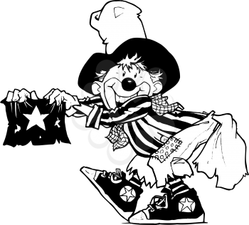 Rodeoclown0507 Clipart