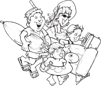 Familygoingtobeach0505 Clipart