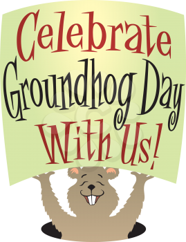 Groundhog's Clipart