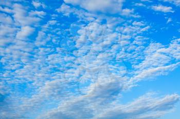 Royalty Free Photo of a Blue Sky With Light Clouds