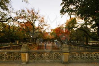 New York City Central Park in the Fall.