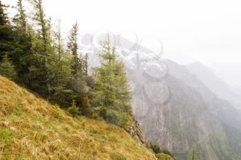 Berchtesgaden National Park in Bavarian Alps.