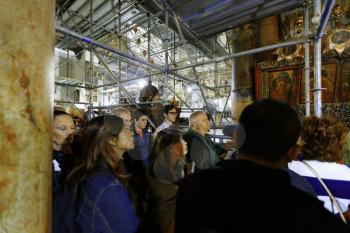 Bethlehem, West Bank- March 12, 2017: In 2012, the Birthplace of Jesus- Church Of Nativity became the first Palestinian site to be listed as a World Heritage Site.