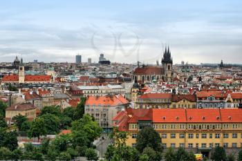 view on the Prague, Czech republic