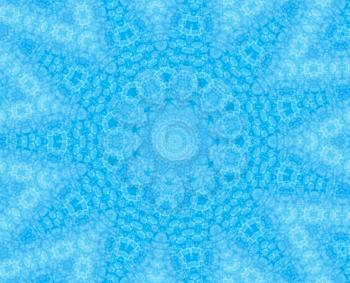 Blue soft background with abstract pattern