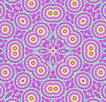 Background with abstract radial color pattern