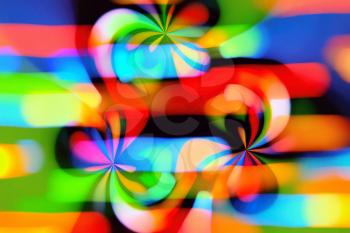 Abstract colorful lights pattern background