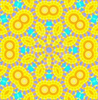 Bright abstract ornamental background