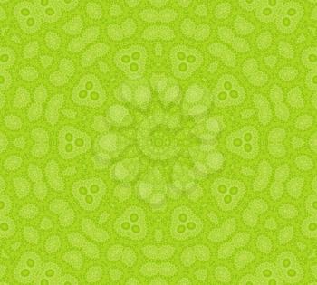 Abstract background with green concentric pattern