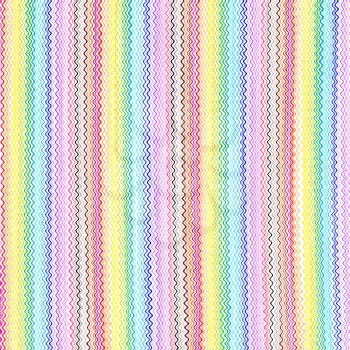 Abstract background with bright wavy color lines