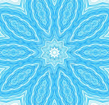Abstract blue concentric pattern for design