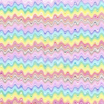 Abstract background with bright color wavy lines