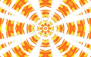 Abstract background with bright concentric pattern for design