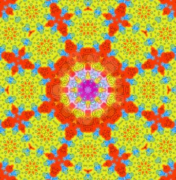 Abstract bright color pattern