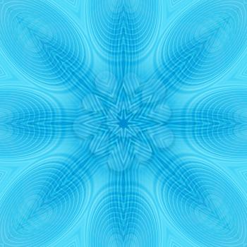 Abstract background with blue concentric pattern