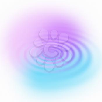 Abstract background with circular water ripples