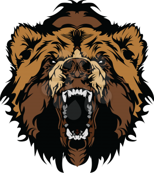 Royalty Free Clipart Image of a Bear