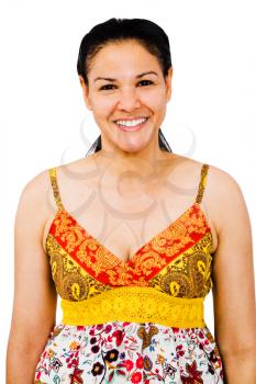 Royalty Free Photo of a Woman Smiling