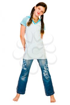 Royalty Free Photo of a Young girl Posing