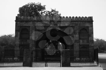 Gate at roadside, Delhi Gate, Delhi, India