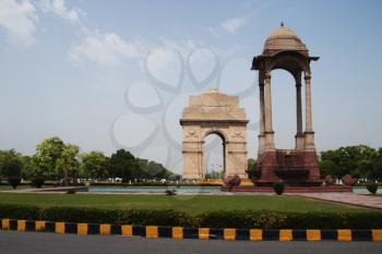 War memorial in a city, India Gate, Delhi, India