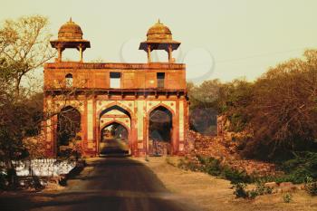 Gateway of a fort, Agra Fort, Agra, Uttar Pradesh, India