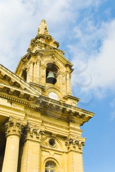 Low angle view of a church, Valletta, Malta