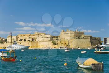 Boats in the sea, Malta