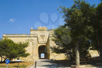 Entrance of a fort, Malta