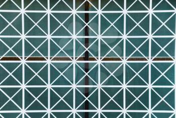 Close-up of a window with grills, Athens, Greece
