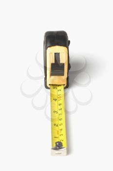 Close-up of a tape measure