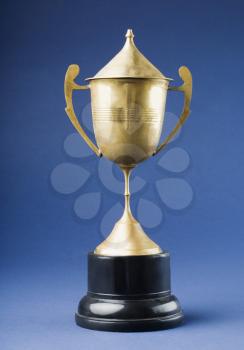 Close-up of a trophy