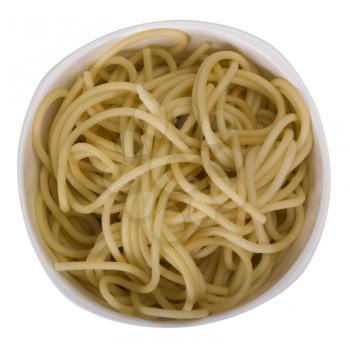Close-up of a bowl full of noodles