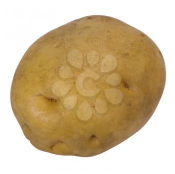 Close-up of a raw potato