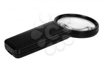 Close-up of a magnifying glass