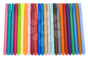 Close-up of felt tip pens