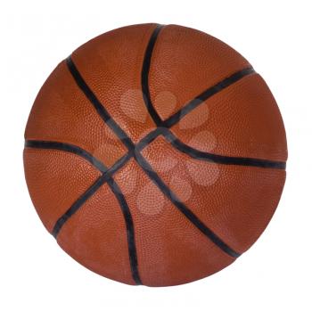 Close-up of a basketball