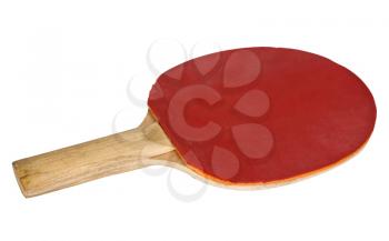 Close-up of a table tennis racket